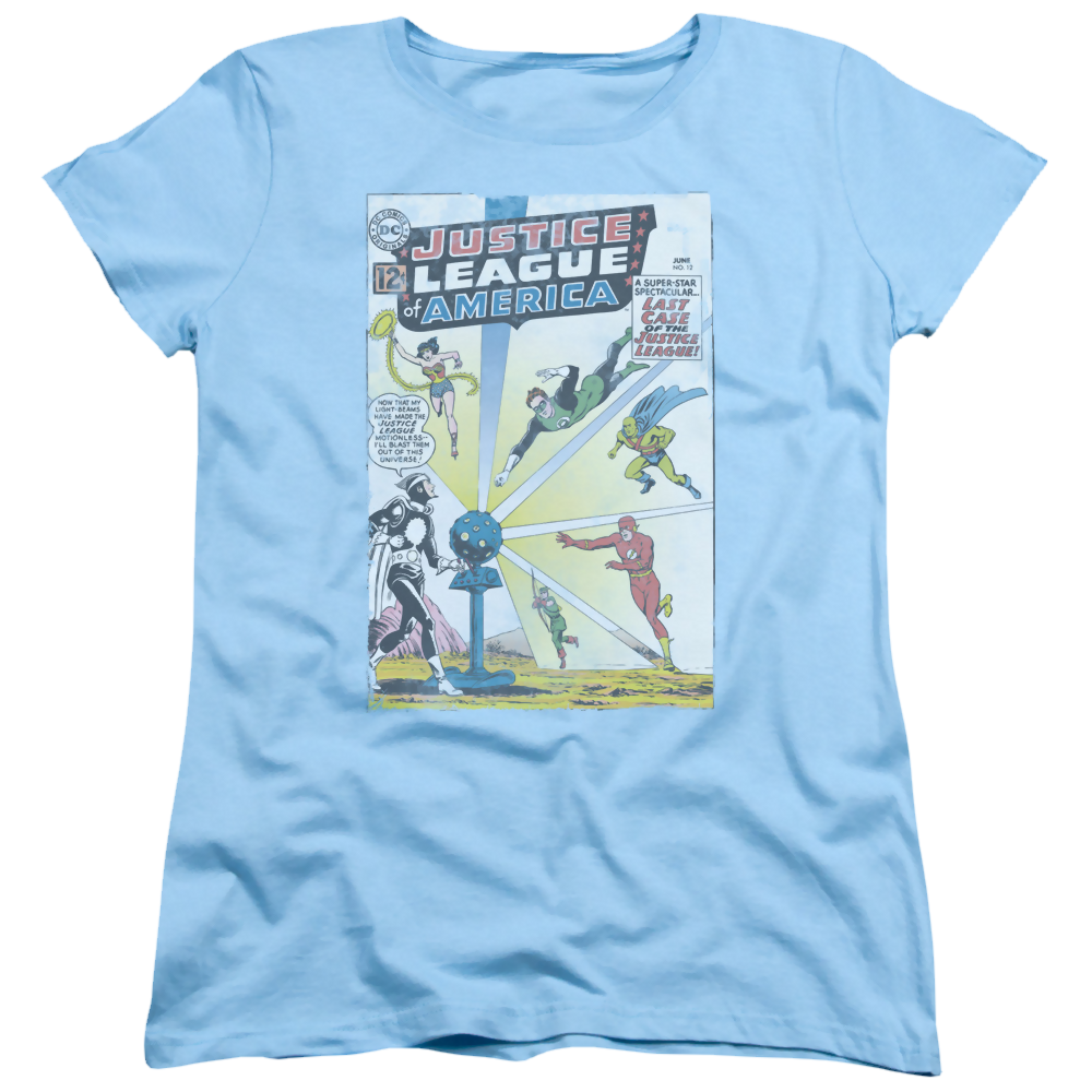 Justice League Vintage Cover 12 Women's T-Shirt Women's T-Shirt Justice League   
