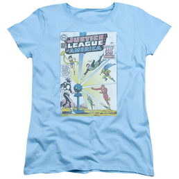 Justice League Vintage Cover 12 Women's T-Shirt Women's T-Shirt Justice League   