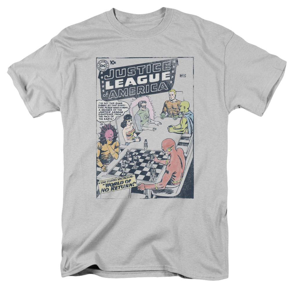 Justice League World Of No Return - Men's Regular Fit T-Shirt Men's Regular Fit T-Shirt Justice League   