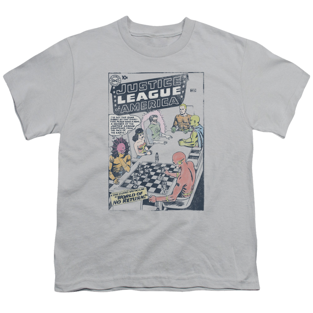 Justice League World Of No Return - Youth T-Shirt Youth T-Shirt (Ages 8-12) Justice League   