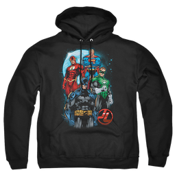 Justice League The Four Pullover Hoodie Pullover Hoodie Justice League   