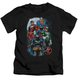 Justice League The Four - Kid's T-Shirt Kid's T-Shirt (Ages 4-7) Justice League   