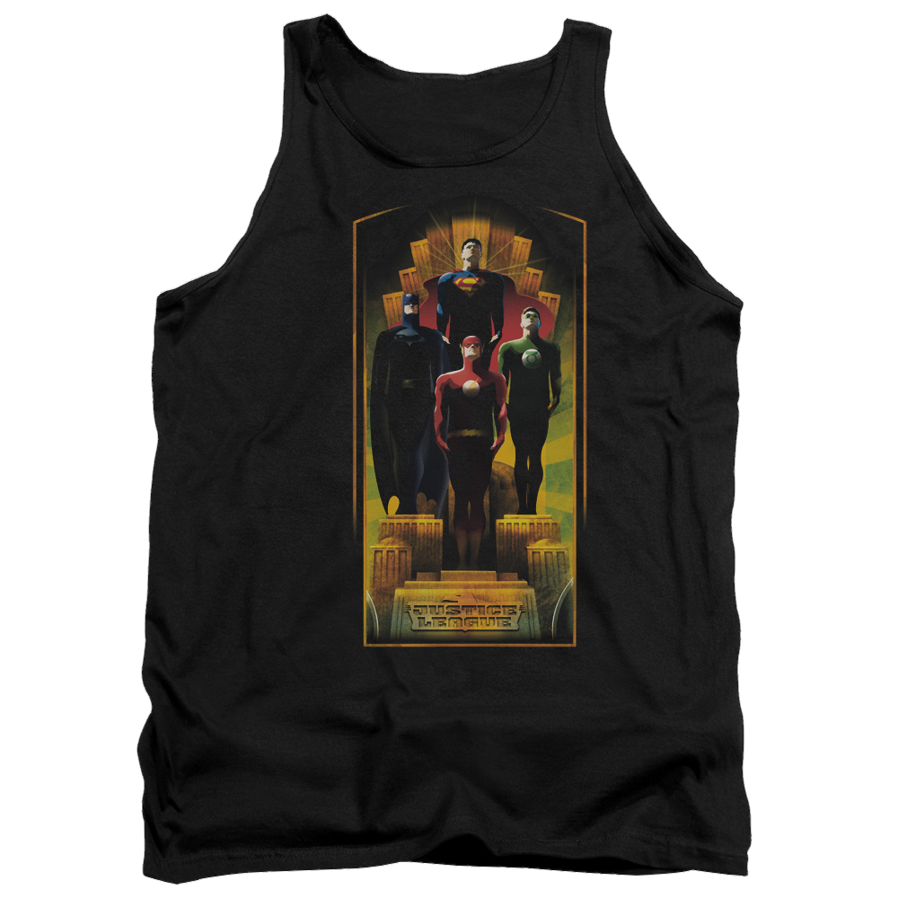 Justice League Deco Men's Tank Men's Tank Justice League   
