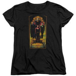 Justice League Deco Women's T-Shirt Women's T-Shirt Justice League   