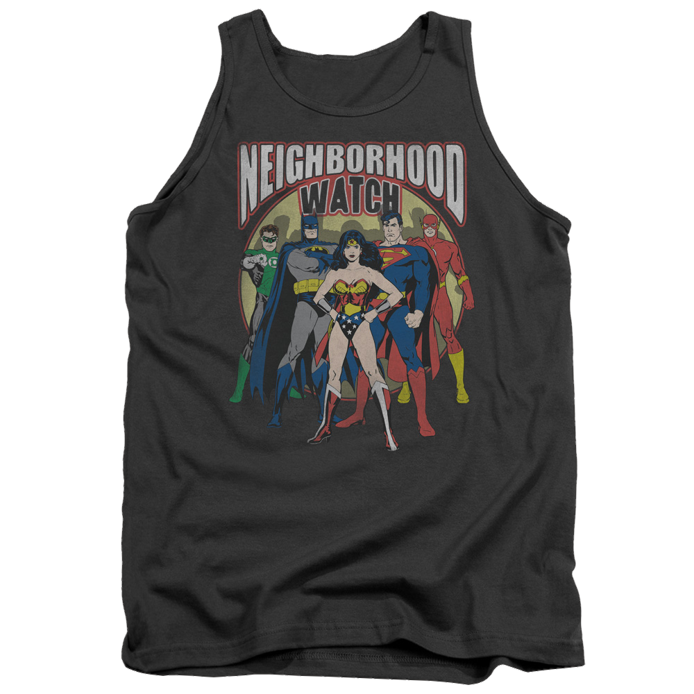 Justice League Neighborhood Watch Men's Tank Men's Tank Justice League   