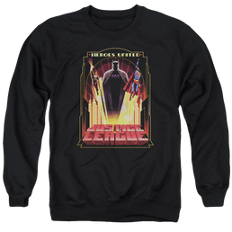 Justice League Heroes United Men's Crewneck Sweatshirt Men's Crewneck Sweatshirt Justice League   