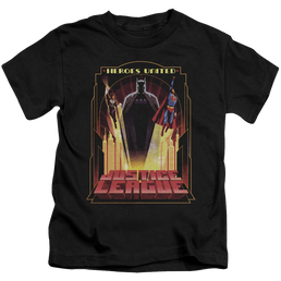 Justice League Heroes United - Kid's T-Shirt Kid's T-Shirt (Ages 4-7) Justice League   