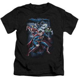 Justice League Cosmic Crew - Kid's T-Shirt Kid's T-Shirt (Ages 4-7) Justice League   