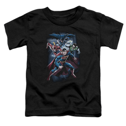 Justice League Cosmic Crew - Toddler T-Shirt Toddler T-Shirt Justice League   
