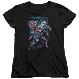 Justice League Cosmic Crew Women's T-Shirt Women's T-Shirt Justice League   