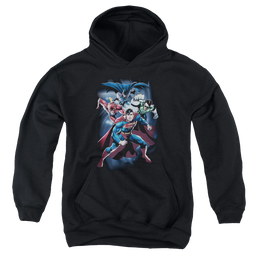 Justice League Cosmic Crew - Youth Hoodie Youth Hoodie (Ages 8-12) Justice League   
