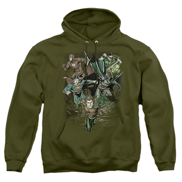 Justice League Spacing Out - Pullover Hoodie Pullover Hoodie Justice League   