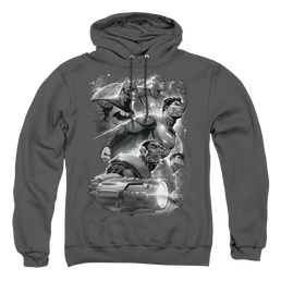 Justice League Atmospheric Pullover Hoodie Pullover Hoodie Justice League   