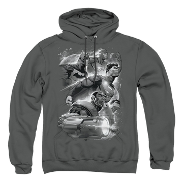 Justice League Atmospheric Pullover Hoodie Pullover Hoodie Justice League   