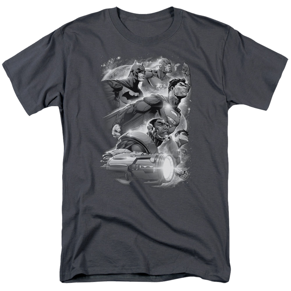 Justice League Atmospheric Men's Regular Fit T-Shirt Men's Regular Fit T-Shirt Justice League   