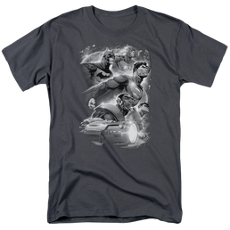 Justice League Atmospheric Men's Regular Fit T-Shirt Men's Regular Fit T-Shirt Justice League   