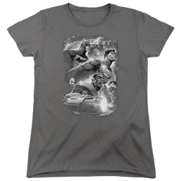 Justice League Atmospheric Women's T-Shirt Women's T-Shirt Justice League   