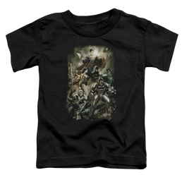 Justice League Aftermath - Toddler T-Shirt Toddler T-Shirt Justice League   