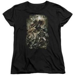 Justice League Aftermath Women's T-Shirt Women's T-Shirt Justice League   