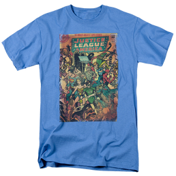 Justice League No 212 Vintage Men's Regular Fit T-Shirt Men's Regular Fit T-Shirt Justice League   