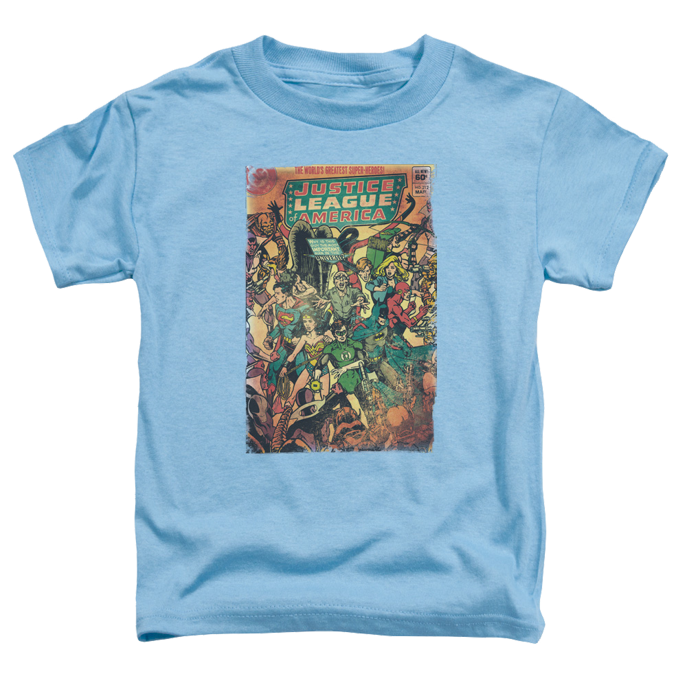 Justice League No 212 Vintage - Toddler T-Shirt Toddler T-Shirt Justice League   