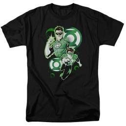 Green Lantern Gl In Action - Men's Regular Fit T-Shirt Men's Regular Fit T-Shirt Green Lantern   