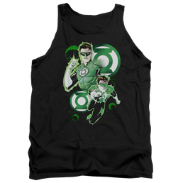 Green Lantern Gl In Action - Men's Tank Top Men's Tank Green Lantern   