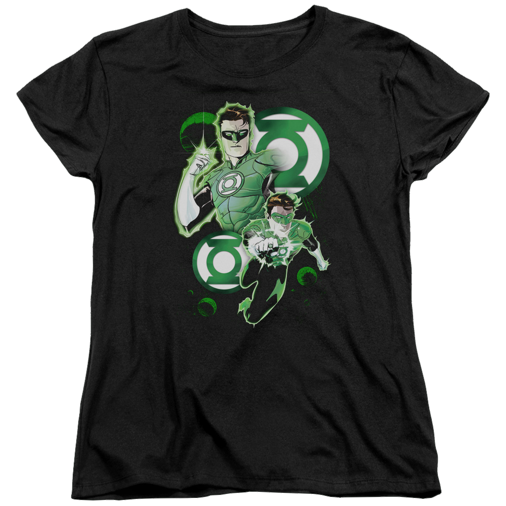 Green Lantern Gl In Action - Women's T-Shirt Women's T-Shirt Green Lantern   