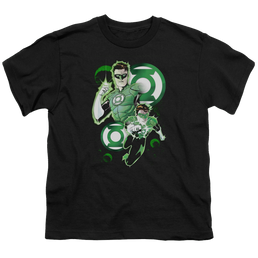 Green Lantern Gl In Action - Youth T-Shirt Youth T-Shirt (Ages 8-12) Green Lantern   