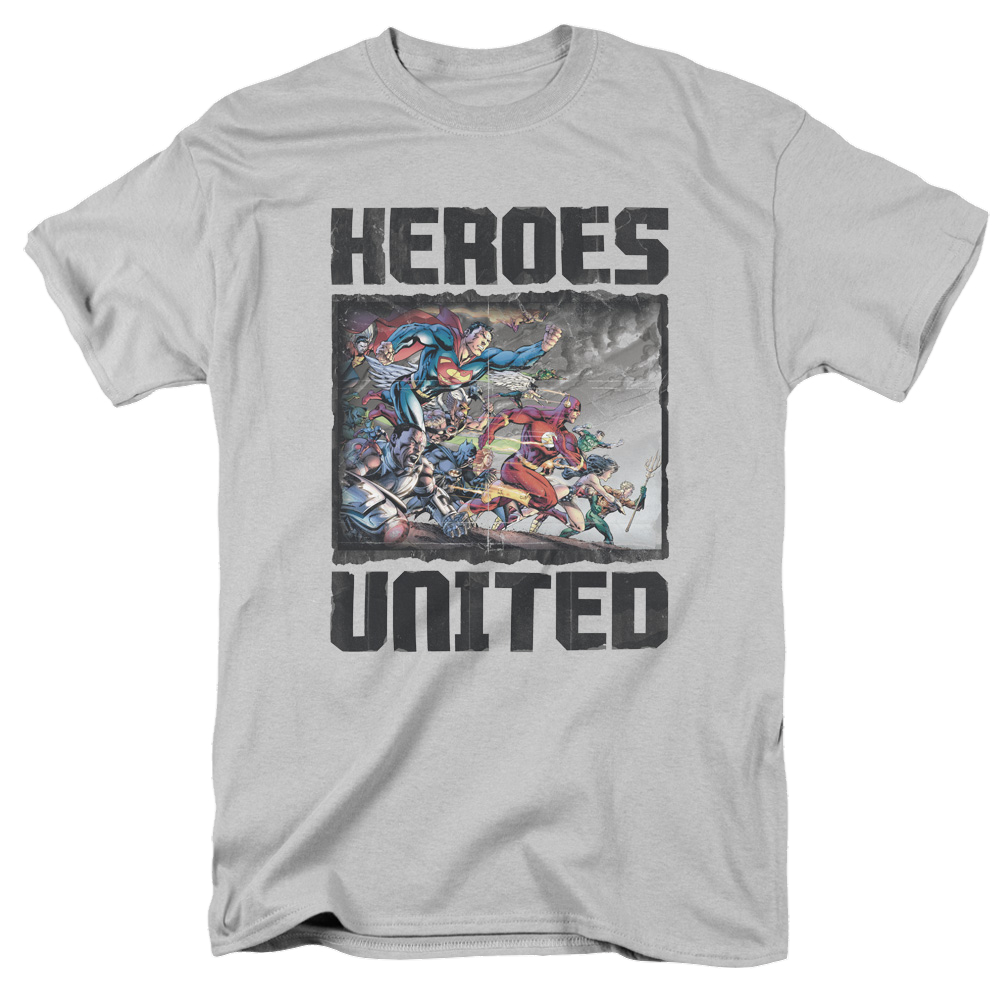 Justice League The Charge - Men's Regular Fit T-Shirt Men's Regular Fit T-Shirt Justice League   
