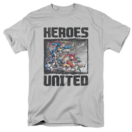 Justice League The Charge - Men's Regular Fit T-Shirt Men's Regular Fit T-Shirt Justice League   