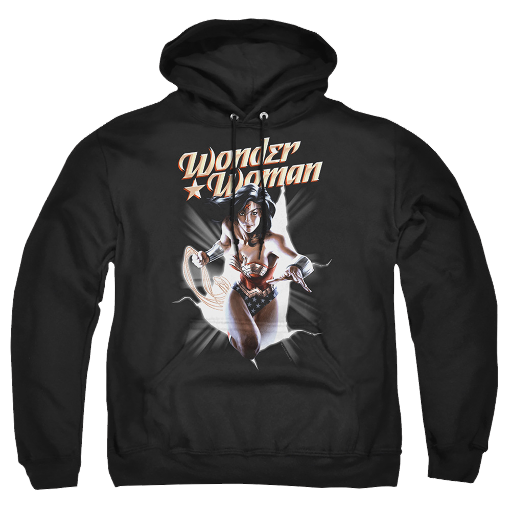 Justice League Ww Break Out Pullover Hoodie Pullover Hoodie Wonder Woman   