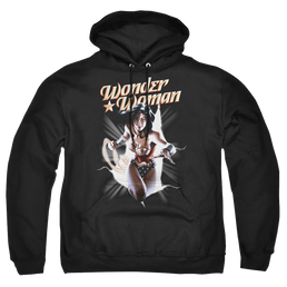 Justice League Ww Break Out Pullover Hoodie Pullover Hoodie Wonder Woman   