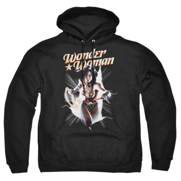 Justice League Ww Break Out Pullover Hoodie Pullover Hoodie Wonder Woman   