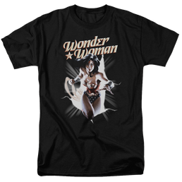 Justice League Ww Break Out Men's Regular Fit T-Shirt Men's Regular Fit T-Shirt Wonder Woman   