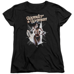 Justice League Ww Break Out Women's T-Shirt Women's T-Shirt Wonder Woman   