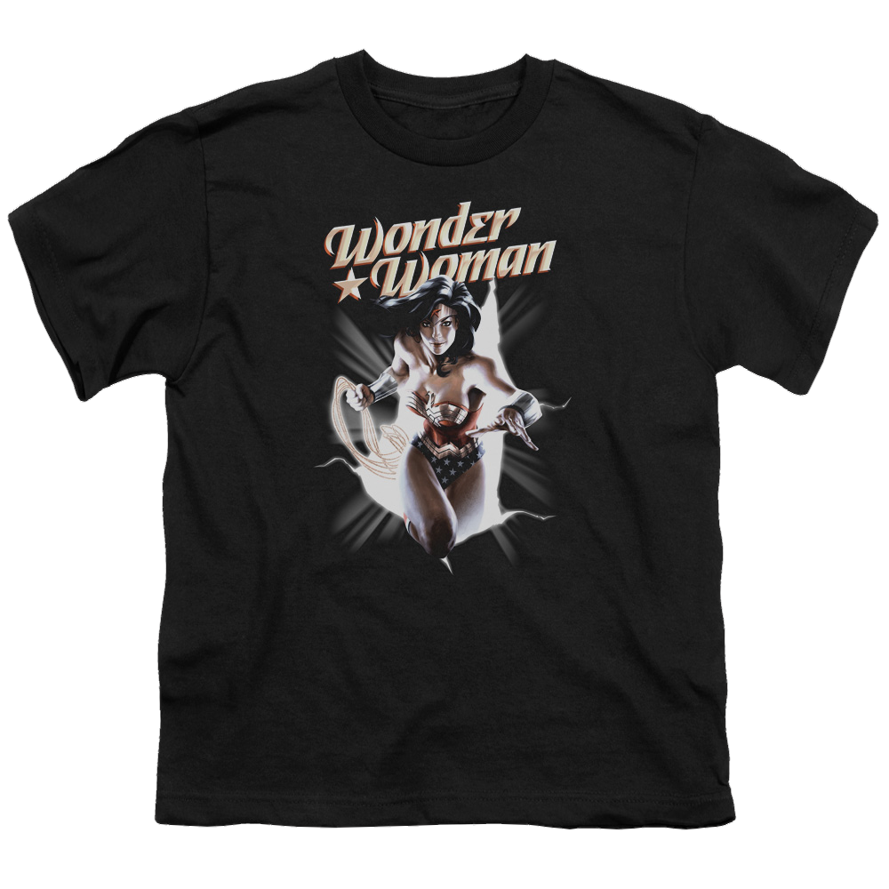 Wonder Woman Ww Break Out - Youth T-Shirt Youth T-Shirt (Ages 8-12) Wonder Woman   