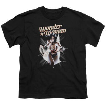 Wonder Woman Ww Break Out - Youth T-Shirt Youth T-Shirt (Ages 8-12) Wonder Woman   