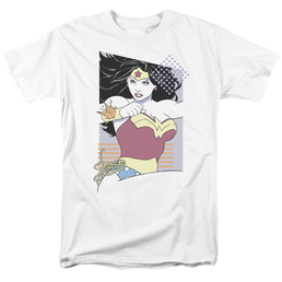 Justice League Ww 80s Minimal Men's Regular Fit T-Shirt Men's Regular Fit T-Shirt Wonder Woman   