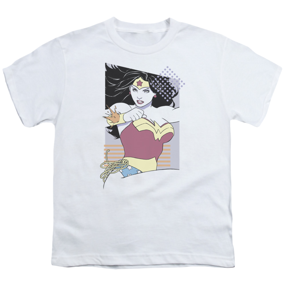 Wonder Woman Ww 80S Minimal - Youth T-Shirt Youth T-Shirt (Ages 8-12) Wonder Woman   