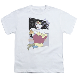 Wonder Woman Ww 80S Minimal - Youth T-Shirt Youth T-Shirt (Ages 8-12) Wonder Woman   