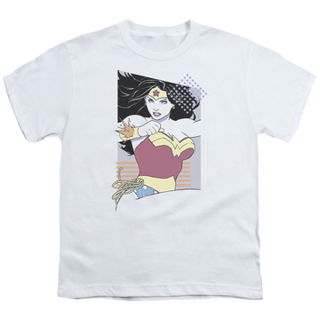 Wonder Woman Ww 80S Minimal - Youth T-Shirt Youth T-Shirt (Ages 8-12) Wonder Woman   