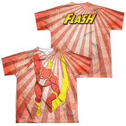 Flash, The Speed Of Light - Youth All-Over Print T-Shirt Youth All-Over Print T-Shirt (Ages 8-12) The Flash   