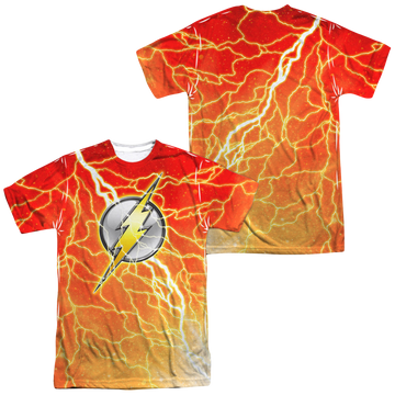 The Flash Lightning Logo men's all-over print t-shirt