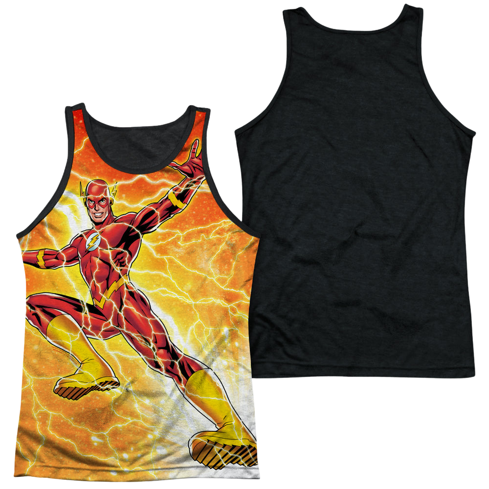 Flash, The Fast As Lightning - Men's Black Back Tank Top Men's Black Back Tank The Flash   