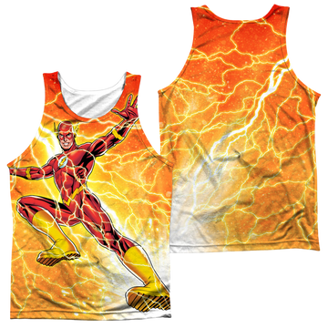 The Flash Fast As Lightning men's all-over print tank