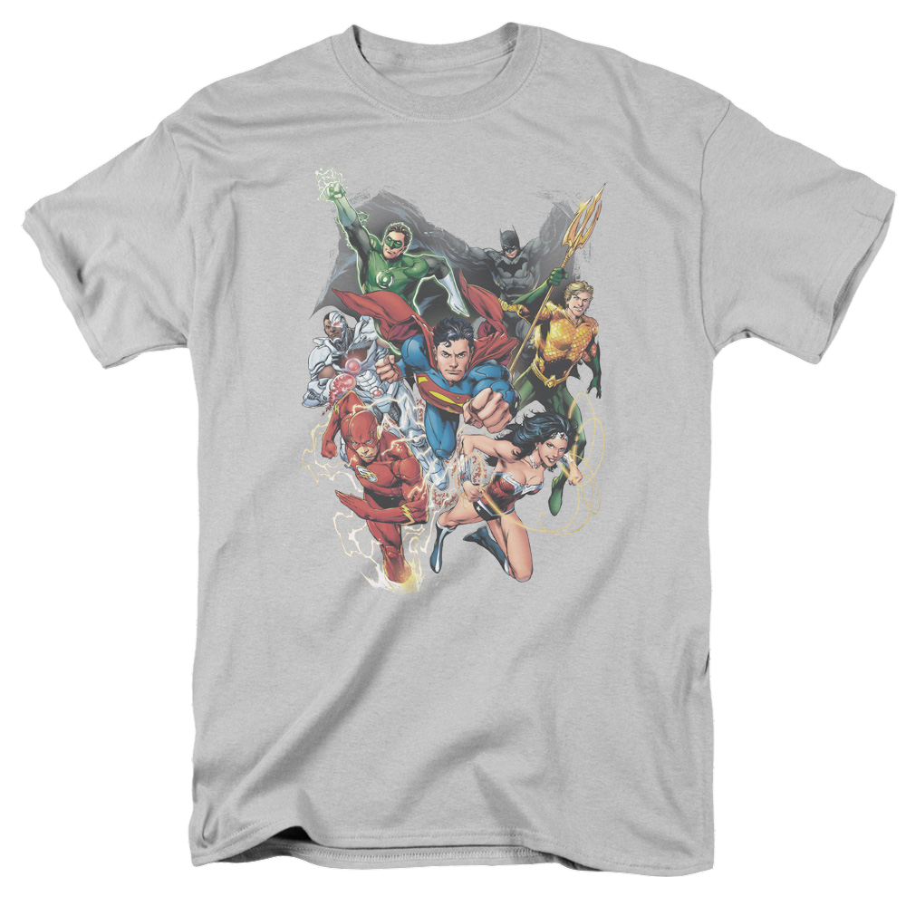 Justice League Refuse To Give Up - Men's Regular Fit T-Shirt Men's Regular Fit T-Shirt Justice League   