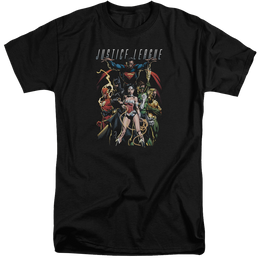 Justice League Dark Days Men's Tall Fit T-Shirt Men's Tall Fit T-Shirt Justice League   
