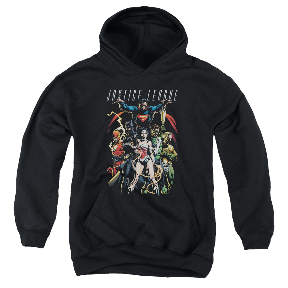 Justice League Dark Days - Youth Hoodie Youth Hoodie (Ages 8-12) Justice League   