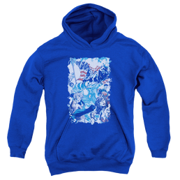 Justice League American Justice - Youth Hoodie Youth Hoodie (Ages 8-12) Justice League   